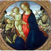 JACOPO del SELLAIO Madonna and Child with Infant, St. John the Baptist and Attending Angel Germany oil painting artist